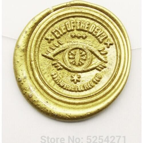 Eye of the demon Wax Seal Stamp personalized Wedding Invitation Wax Stamp mushroom seals stamp Custom Sealing Wax Stamp