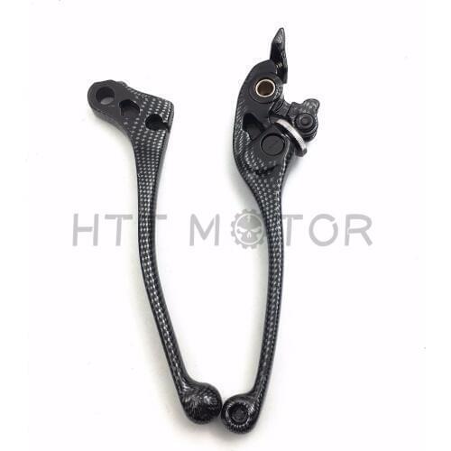 Aftermarket free shipping motorcycle parts BRAKE CLUTCH LEVER for Honda CBR 600 F1 F2 F3 F4 F4i Hurricane NC700 S/X CARBON FIBER