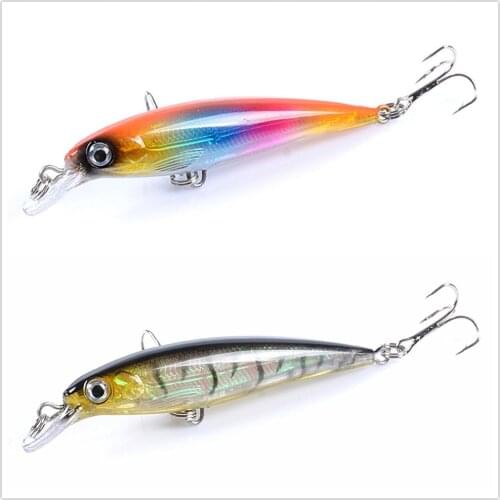 1Pcs Minnow Fishing Lure85mm 7.2g Wobblers Artificial Bait 3D Eyes Hard Bait Wobblers For Fishing Bait Fishing tackle Swimbait