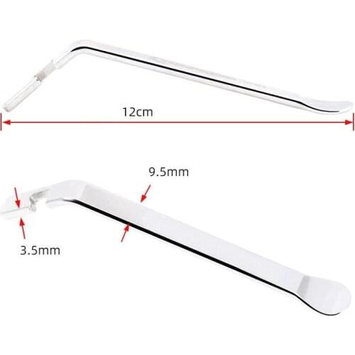 3 PCS Motorcycle Bicycle Tire Lever Tire Tube Removal Repair Changing Tool Set Metal Pry Bar Tire Tire