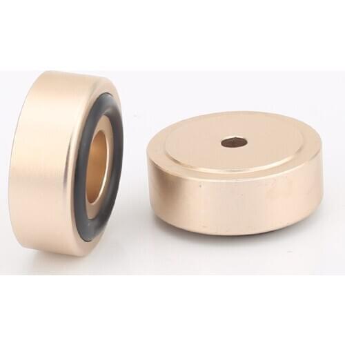 30mm*12mm Machined Full Aluminum Speaker AMP Isolation Foot Spike Floor Base Pad Stand Cone Damp For Hifi Audio CD Radio DAC 4PC