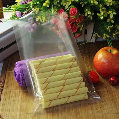 50Pcs Strong Keep Fresh Sealer Food Bags Storage Textured Pouches Wrap For Storage Freezing Vacuum Seal Bags Embossed Food J9N1