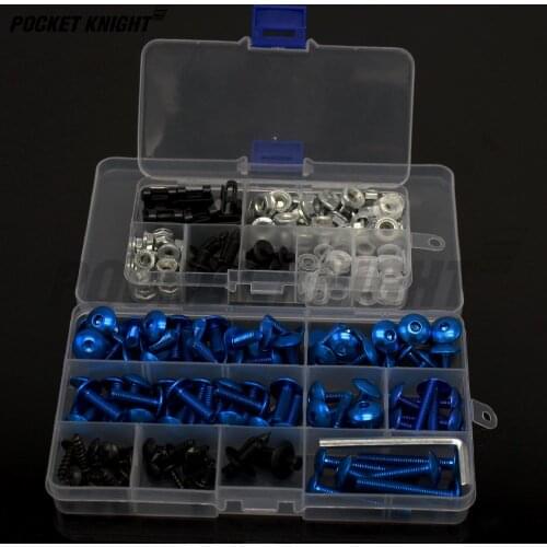 Motorcycle Accessories CNC Aluminum Full Fairing Bolt Kits Bodywork Screws Fit For YAMAHA YZF R1 R1M R15 R25 R3 R6 R125 R15 R25