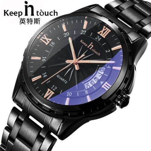 New Fashion Luxury Top brand watches men waterproof Simple Genuine watch steel mens quartz watch men clock Dropshipping