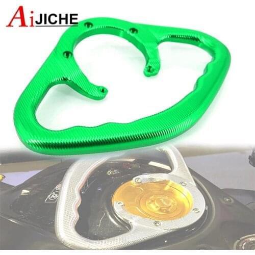 For KAWASAKI ZX6RR ZX9R ER6N ER6F ZX1100 ZZR600 ER6N ER6F Motorcycle Passenger Handgrips Hand Grip Tank Grab Bar Handles Armrest