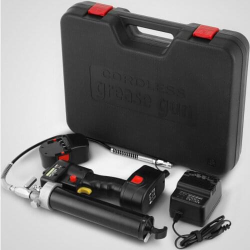 Electrical Grease Gun Cordless Battery 18V 107cm 8000PSI Heavy + 2 Batteries
