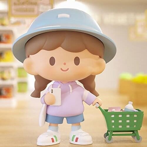 Blind Box Toys zZoton Mall Opening for Girls Figure Action Caja Sorpresa Surprise Box Blind Bag Guess Cute Model Birthday Gift