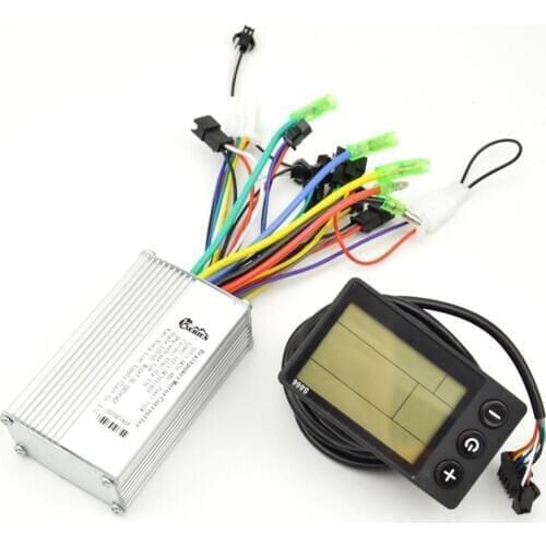 HobbyLane Brushless Electric Bicycle Controller 24v 36v 350w Motor Controller E-bike Brushless Speed Controller Lcd Display