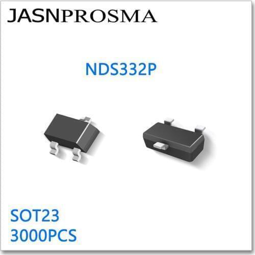 JASNPROSMA NDS332P SOT23 3000PCS P-Channel 20V High quality Made in China NDS332