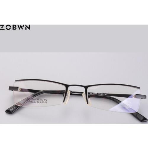 Classic rimless frame for business man vintage Eyeglass Women Frame Myopia Optical Eyewear Frame Glasses oculos de grau feminino