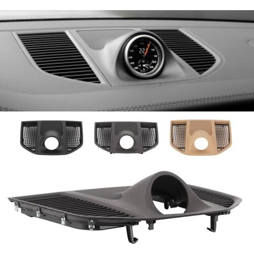Dash Clock Cover Bezel 95B858189C Dashboard Panel Trim for Porsche Macan 2014-2020