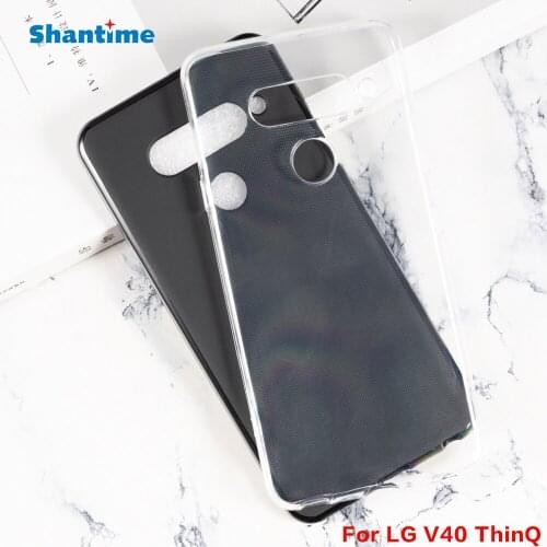 For LG V40 ThinQ Gel Pudding Silicone Phone Protective Back Shell For LG V40 ThinQ Soft TPU Case