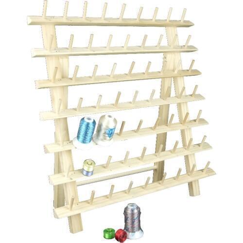 New Wooden Thread Rack / Thread Stand for Computer Machine Embroidery Thread 9 Pins* 7 Layers