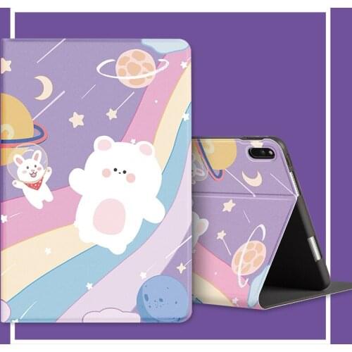 For Huawei MatePad Lite M5 8 inch case, for Huawei MatePad 10.4，M5 10.1，M6 8.4/10.8 Pro 10.8 automatic sleep smart silicone case