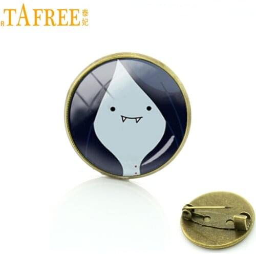 TAFREE Hot sale amazing fashion Retro ethnic style Adventure Time Marceline brooches pins new Vintage men women Jewelry C435