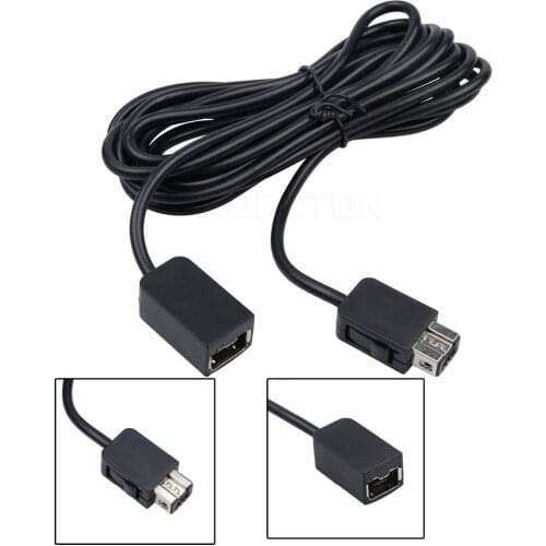 Kebidu 1pcs Black 3M/9.84FT Extension Cable Cord For Classic Mini for NES Console Controller