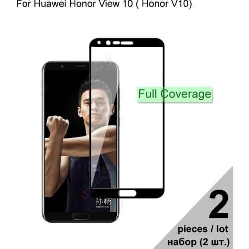 Protective Glass For Huawei Honor View 10 V10 Full Coverage Tempered Glass For Huawei Honor View 10