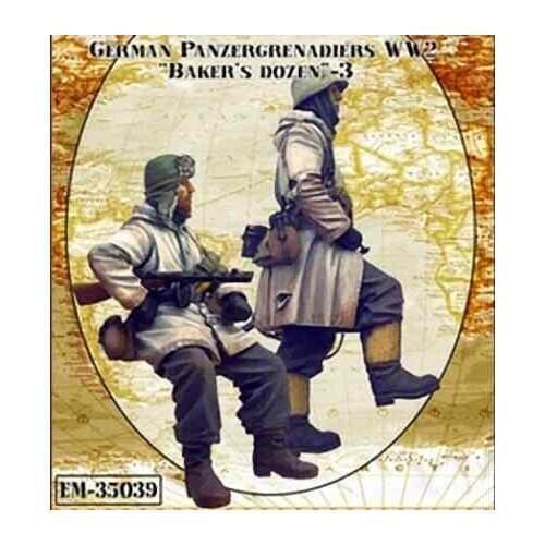 1:35 soldiers in winter 2(2 figures)