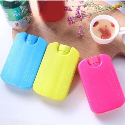 1pcs Ice Box Fruit Reusable Cooler Box Stay Fresh Food Storage Portable Ice Blocks Lunch Bag Outdoor Picnic Camping Traveling