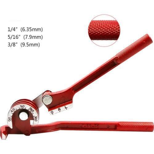180 de Copper Tube Bender suitable for 1/4&5/16&3/8 inch tubes Forming Bending Bender Tool Pliers 6mm 8mm 10mm Pipe bending pli