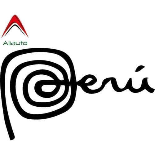 Aliauto Personality Car Sticker Marca Peru Symbol Originality Vinyl Waterproof Reflective Decal Motorcycles Accessories,14cm*8cm
