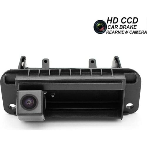 Vehicle Car Rear View Reverse Camera For Mercedes Benz C Class W204 C180 C200 C260 Trunk Handle Auto Backup Parking Night Vision