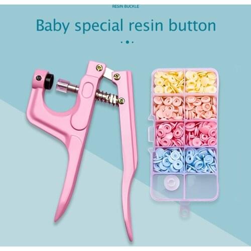 9mm Baby Bibs Clothes Button with Snaps Pliers Set Free Sewing Concealed Button Rain Coat Button Snaps DIY Tailor Accessories