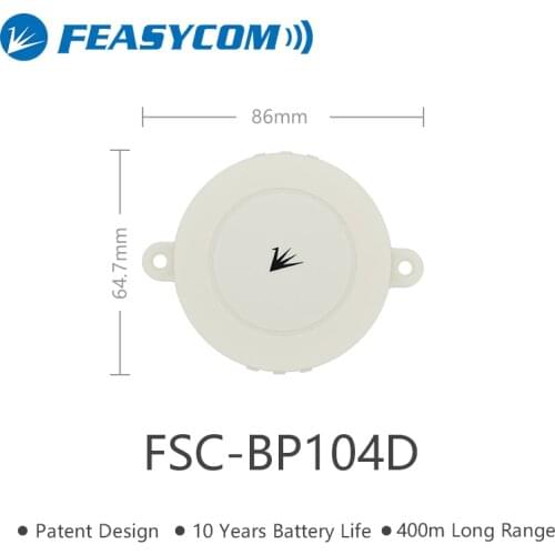 FEASYCOM 500M Bluetooth 5.0 BLE BEACON iBeacon, Eddystone Support Android, iOS device for IoT Location