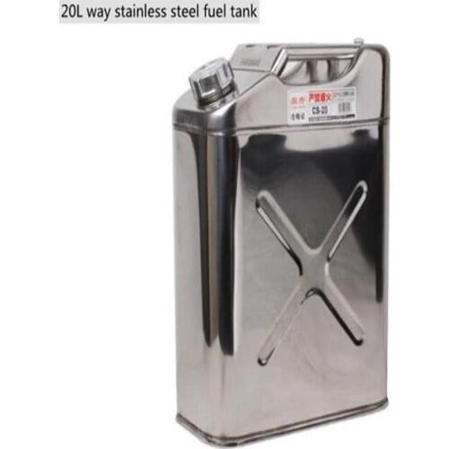 HOT SALE!! Vehicle Spare Oil Can Portable Built-In Oil Drum 3-10-20L Gasoline Drum