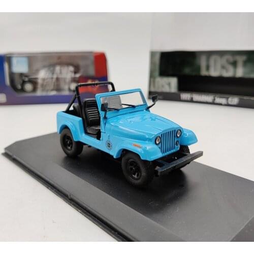 Diecast 1:43 Scale CJ7 Alloy Car Model Metal Toy 1977 Classic Vehicle Children Collection Display Gift Souvenir Ornaments