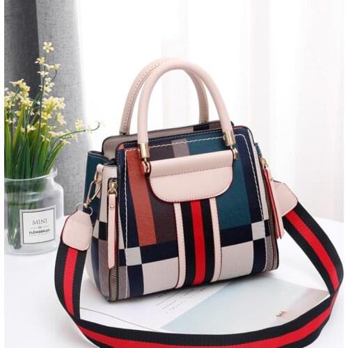 New Luxury Designer Female Small Square Bag Ladies Shoulder Messenger Bag Printing All-match Handbag Bolsa Feminina Sac A Main