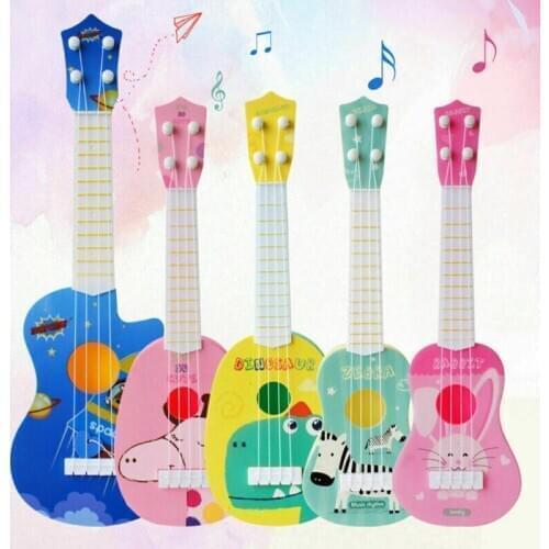 Musical Instrument Animal Musical Guitar ukulele Instrument Children Kid Educational Play Toys School Play Game For Beginners