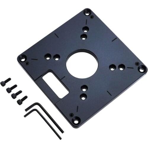 2021 New Universal RT0700C Aluminum Router Table Insert Plate Trimming Machine Flip Board