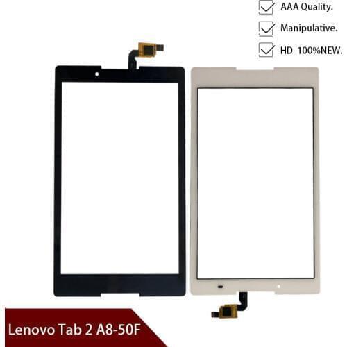 New original Touch Screen Digitizer Glass Sensor Replacement For Lenovo Tab 2 A8-50F A8-50LC A8-50 Free shipping