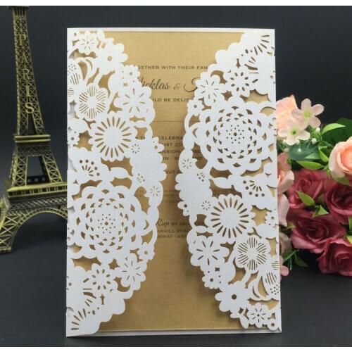 Popular Laser Cut Jordan Baby Shower Invitation Homes Gender Neutral Greetings Cards