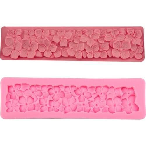 DIY Cake Decorating Mold Chocolate Candy Silicone Mold Pastry Printing Tool Cake Decoration Accessories Resin Mold