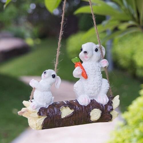 Garden decoration, courtyard decoration, villa decoration, simulation animal sculpture resin panda koala decoration