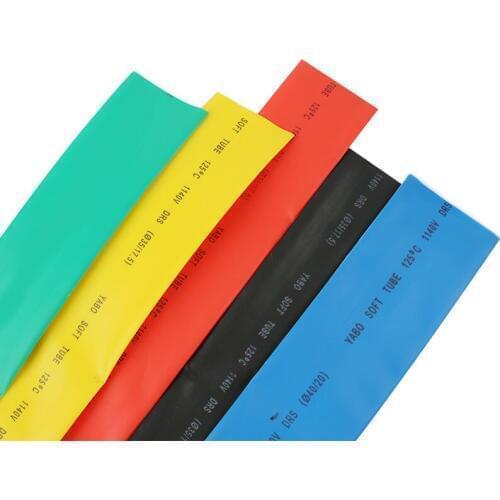1 meter 150MM Inner Diameter Polyolefin Heat Shrink Tube / Heat Shrink Tubing Wire Cable Insulated sleeve