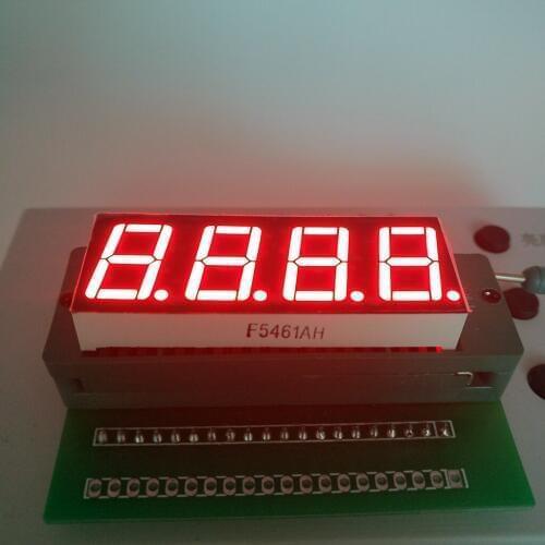 10pcs Red LED Display 7 segmentos LED Digital tube, 7 segment Common Cathode/Anode 4 Bit digital Tube 0.56in