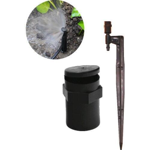 Refraction Sprinkler Dripper With 20cm Spike For Greenhouse Potted Plant Irrigation Garden Lawn Micro Drip Fittings