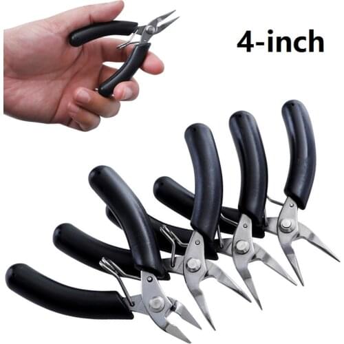 4" Multifunctional Pliers Herramientas Mini Stripper/Crimper/Cutter Electrical Wire Cable Cutters Electronic Repair Hand Tools