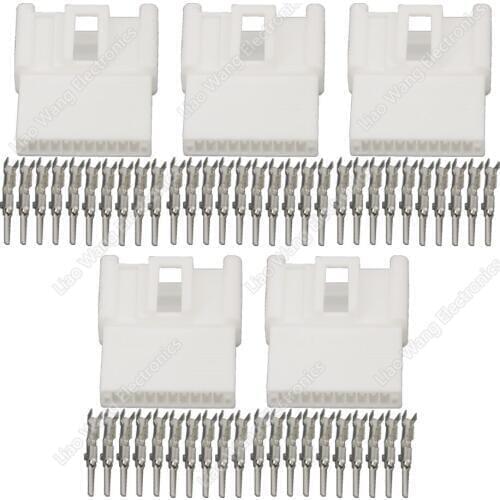 5 Sets 10 Pin Toyota Corolla Corolla Camry Mirror Switch Rear View Mirror Plug Car Connector DJ7103-1.2-11