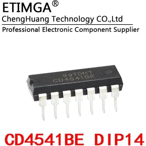 5PCS/LOT Original CD4541BE CD4541 DIP-14 Programmable timer