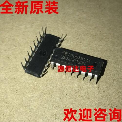 5PCS Real picture shooting of new imported SN74HC190N DIP-16 decimal increment counter chip