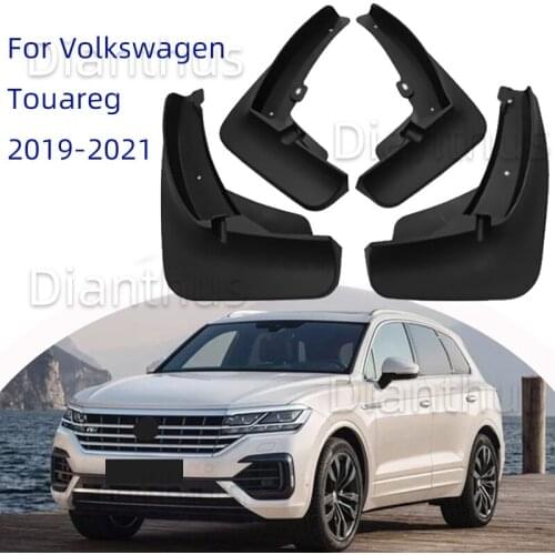 For Volkswagen VW Touareg 2019-2021 2020 Car Mudguard Anti-splash Anti-Fouling Front Rear Fender Accessories