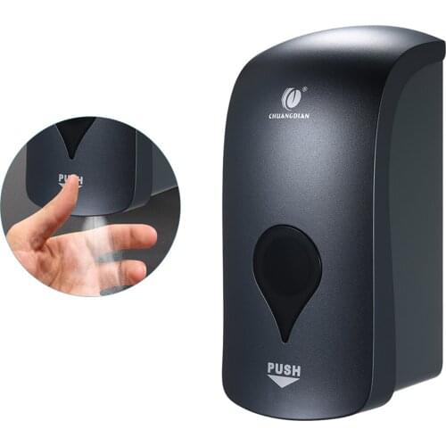 CHUANGDIAN Alcohol Sanitizer Wall-mounted Soap Dispenser 1L Spray Rinse-free Dispenser for Thin Liquid Hand Saniziter Machine