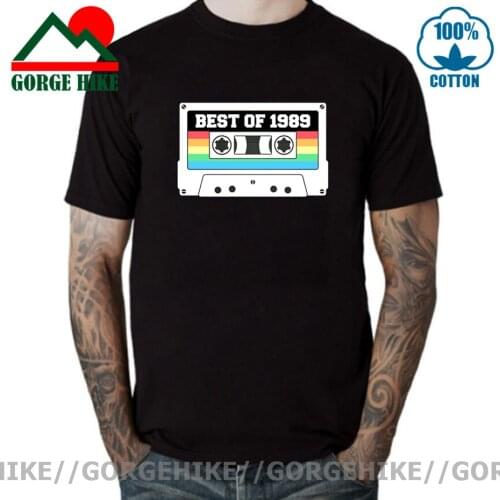 Vintage Best Of 1989 T Shirt Men Fashion Made in 1989 T-shirts Born in 1989 T shirt 32 Years Old Birthday Gift Tee Tops Clothing