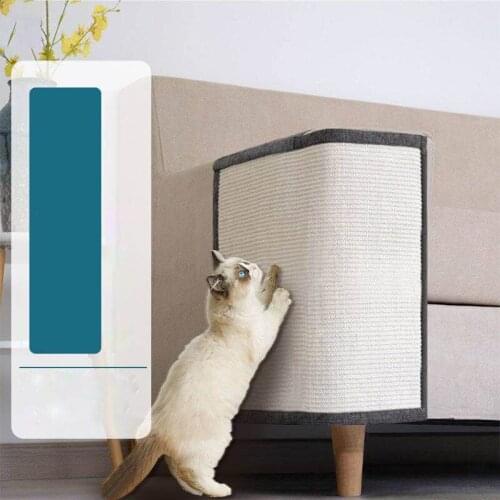 Cat Kitten Pet Toy Scratch Board Pad Sisal Products Sofa Furniture Protector Cat Claw Care Product Cats Scratcher Paw Pad