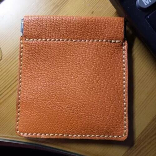 Leather craft template cutter metal spring frame coin case r die cutting knife mould leather hole punches tool deri el aletleri