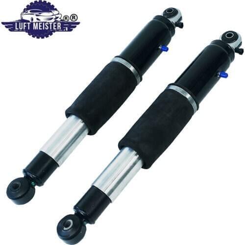 Pair Rear Shock Absorber for Cadillac Escalade / Chevrolet Avalanche Suburban 1500 / GMC Yukon 1500 Air Struts 23487280 19302786